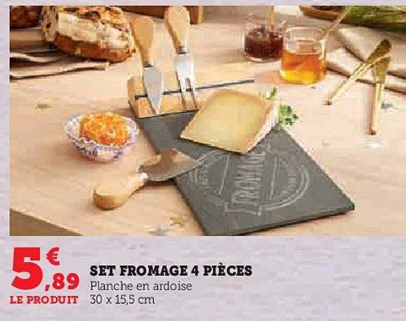 Set Fromage 4 Pièces