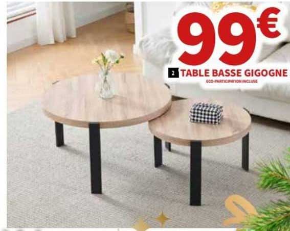 table basse gigogne
