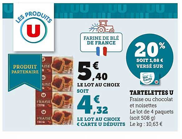 Tartelettes U