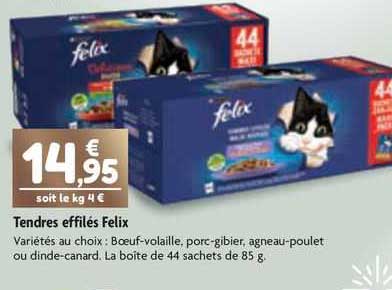 Tendres Effilés Felix