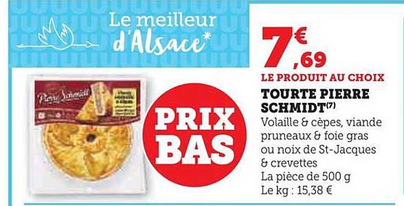 tourte pierre schmidt