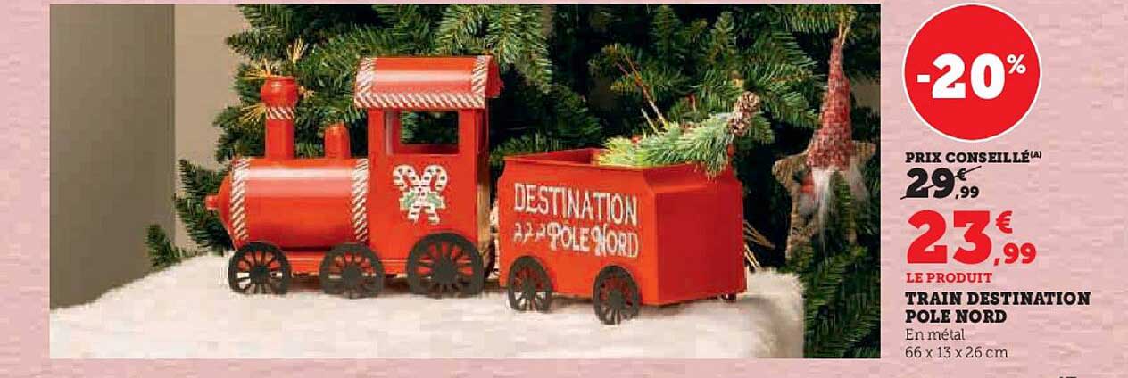 train destination pole nord