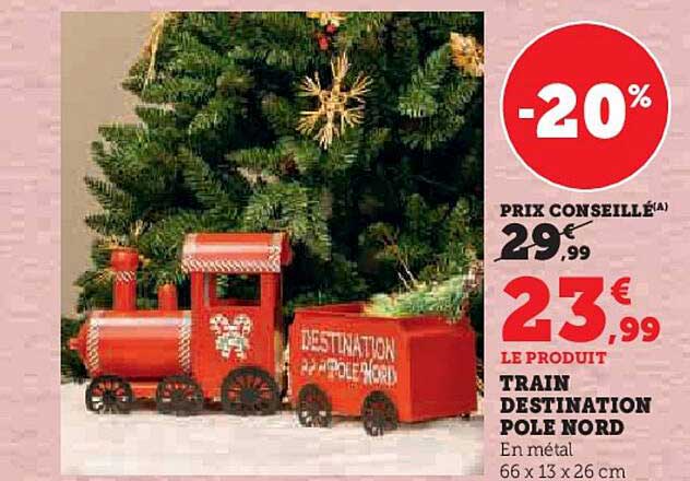 train destination pole nord