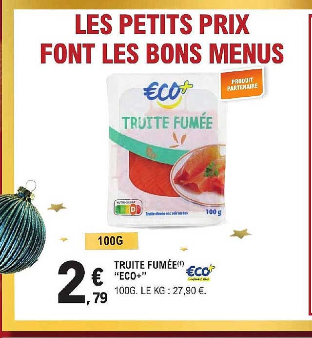 Truite Fumée "éco+"