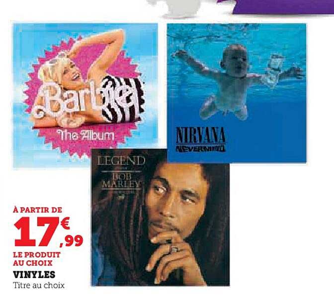 vinyles tire au choix