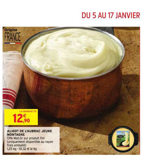 Aligot De L'aubrac Jeune Montagne