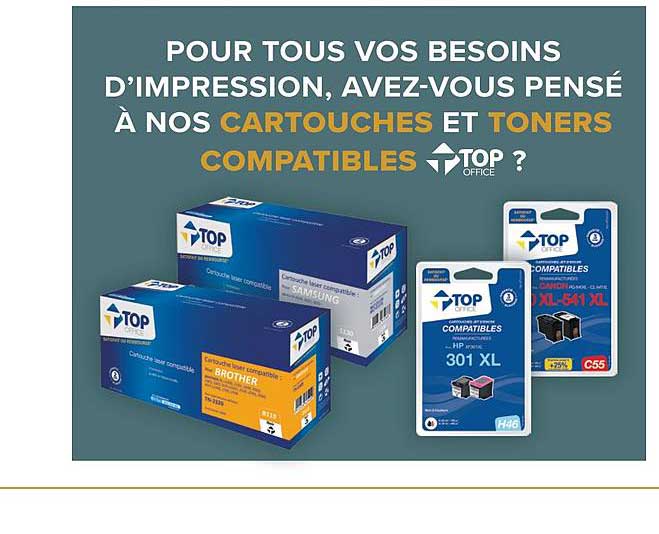 cartouches et toners compatibles