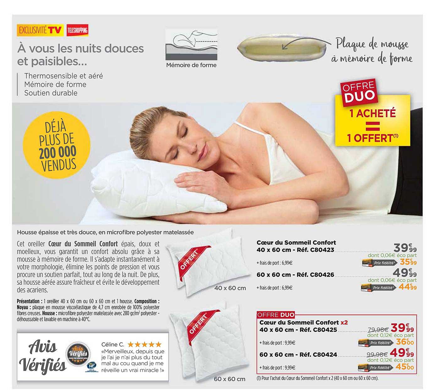 cœur du sommeil confort