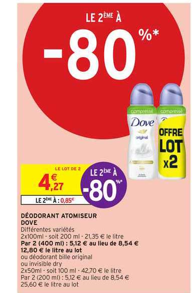 Déodorant Atomiseur Dove