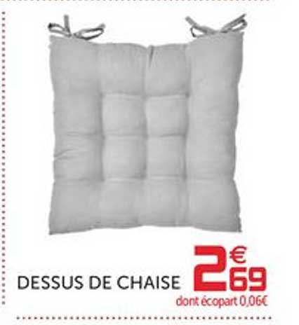 dessus de chaise