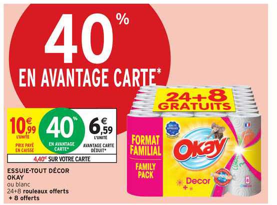 essuie-tout décor okay