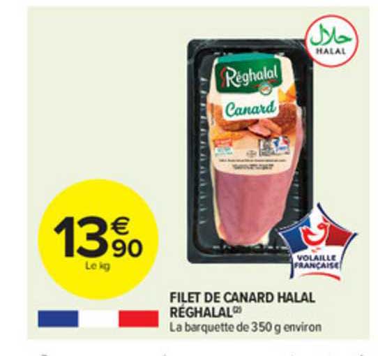 Filet De Canard Halal Réghalal