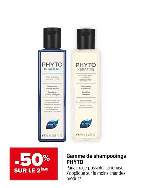 Gamme De Shampooings Phyto