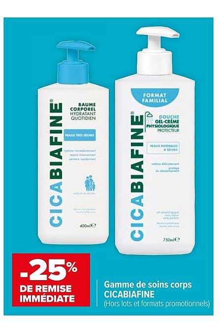 Gamme De Soins Corps Cicabiafine