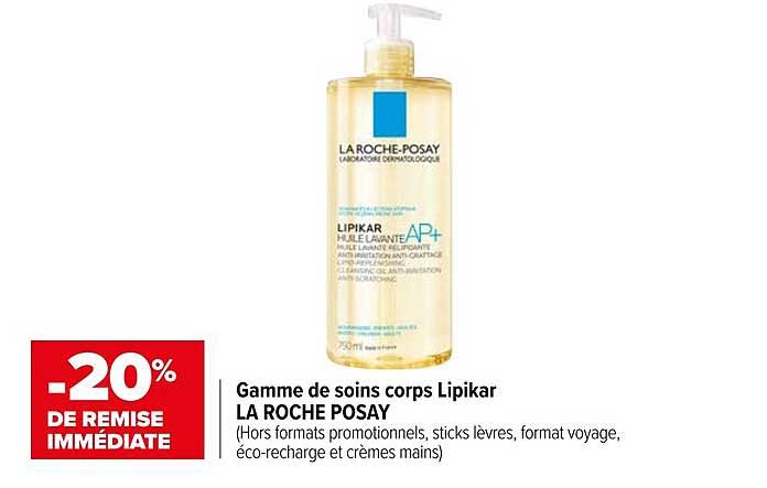 gamme de soins corps lipikar la roche posay