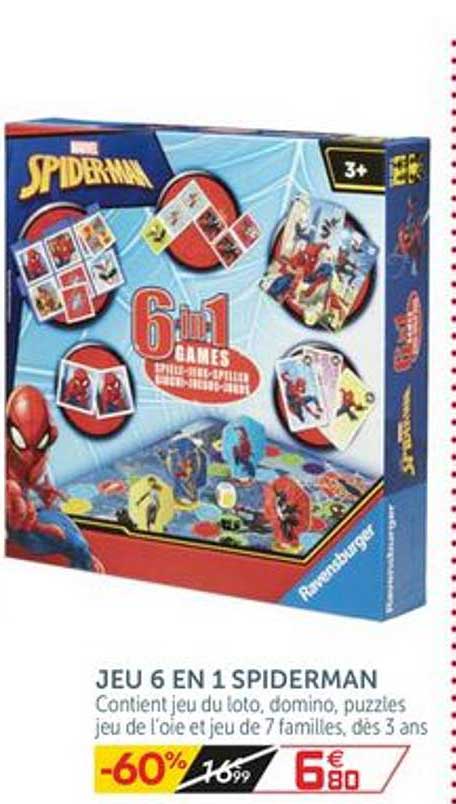 Jeu 6 En 1 Spiderman