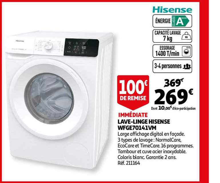lave-linge hisense