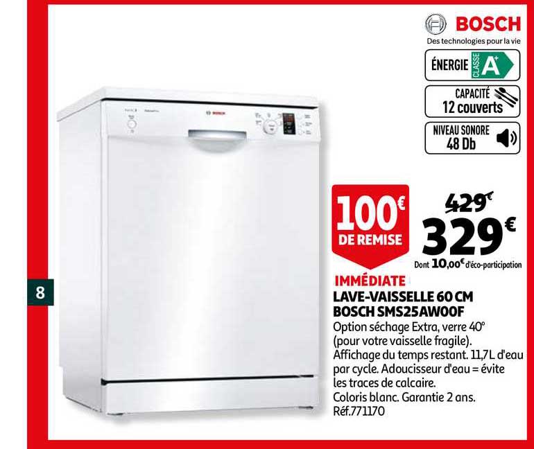 lave-vaisselle 60cm bosch