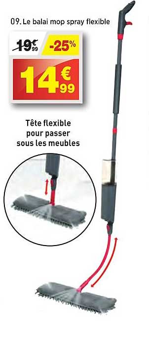 Le Balai Mop Spray Flexible