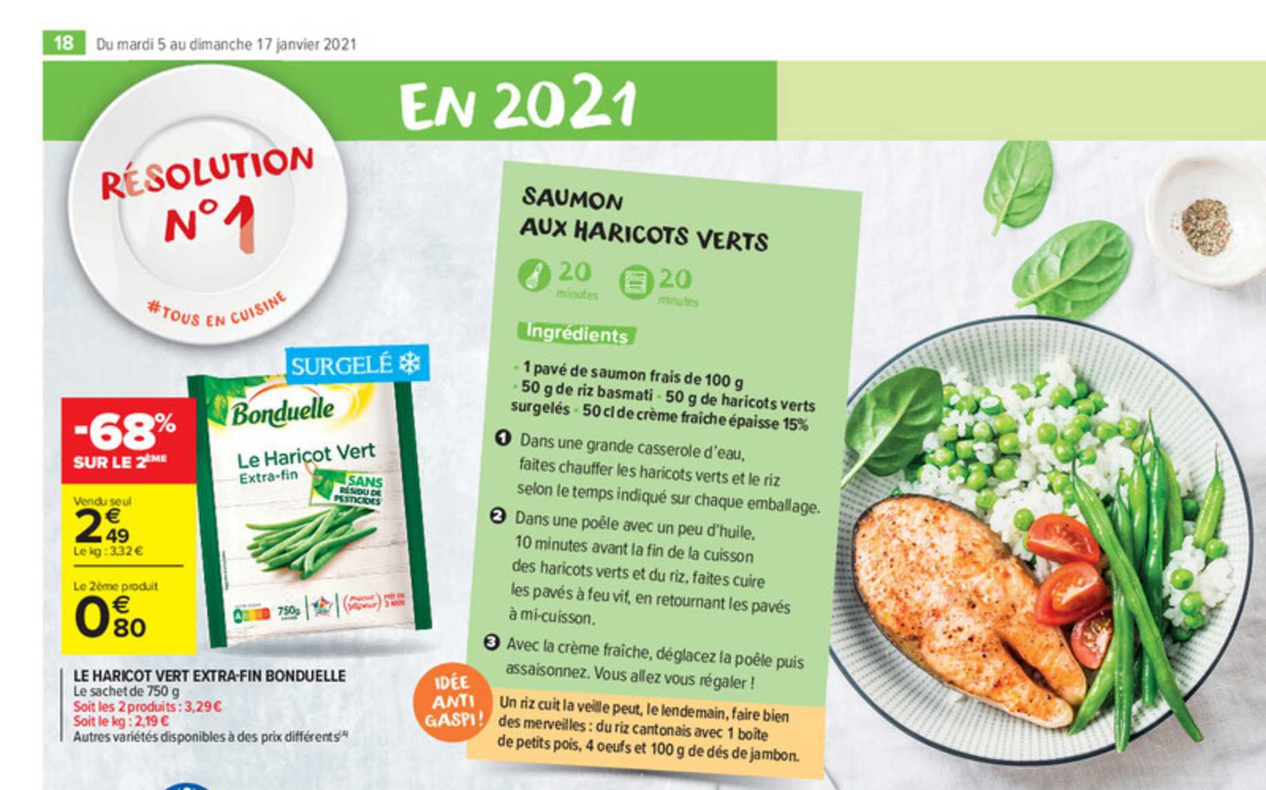 le haricot vert extra-fin bonduelle