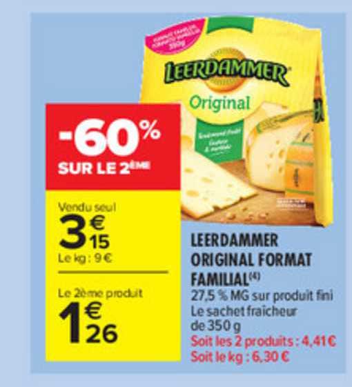 leerdammer original format familial