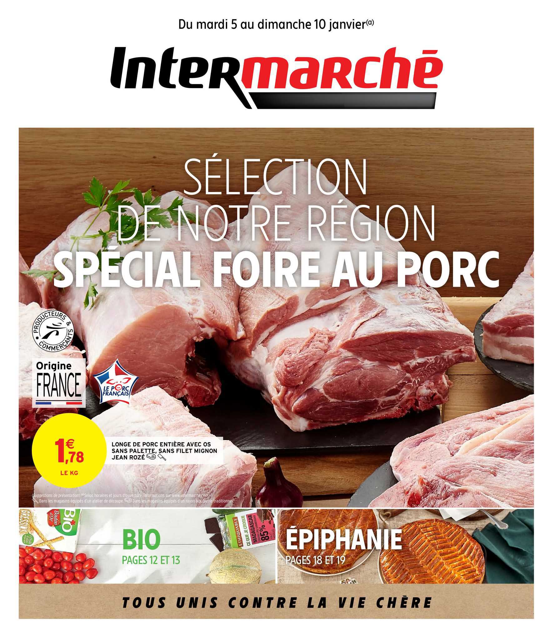 longe de porc entière avec os jean rozé
