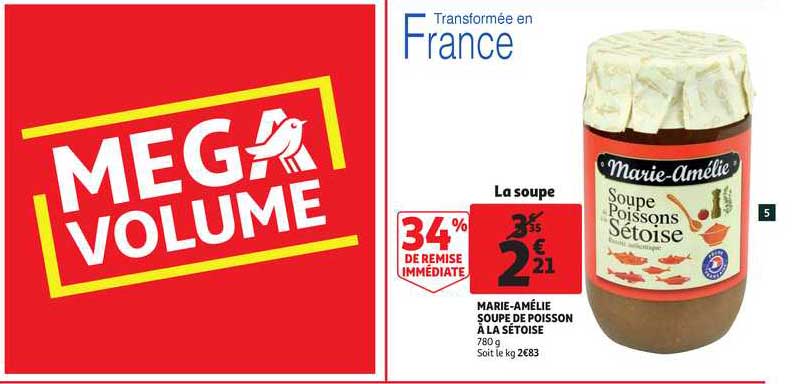 marie-amélie soupe de poisson à la sétoise