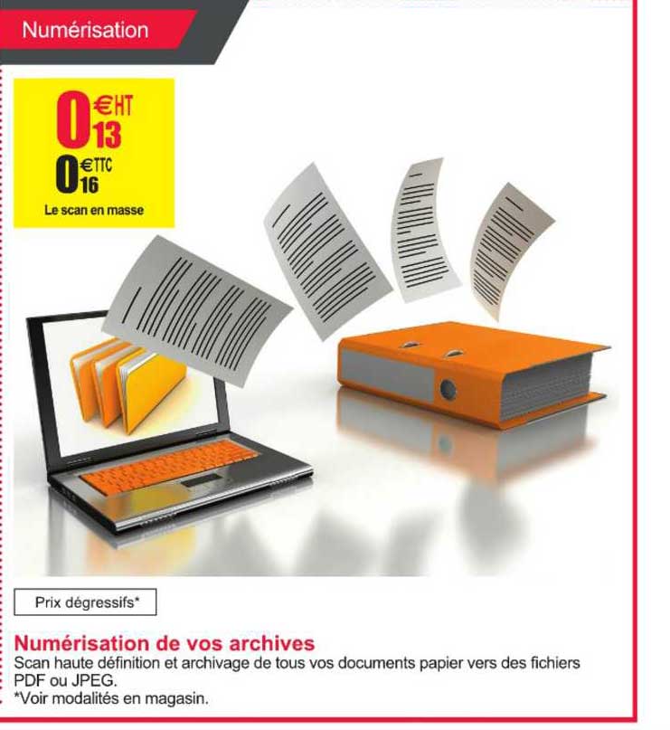 numérisation de vos archives