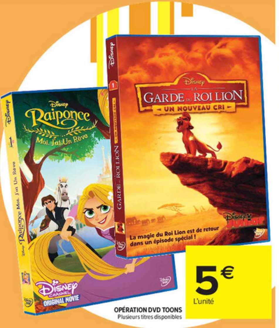 Opération Dvd Toons