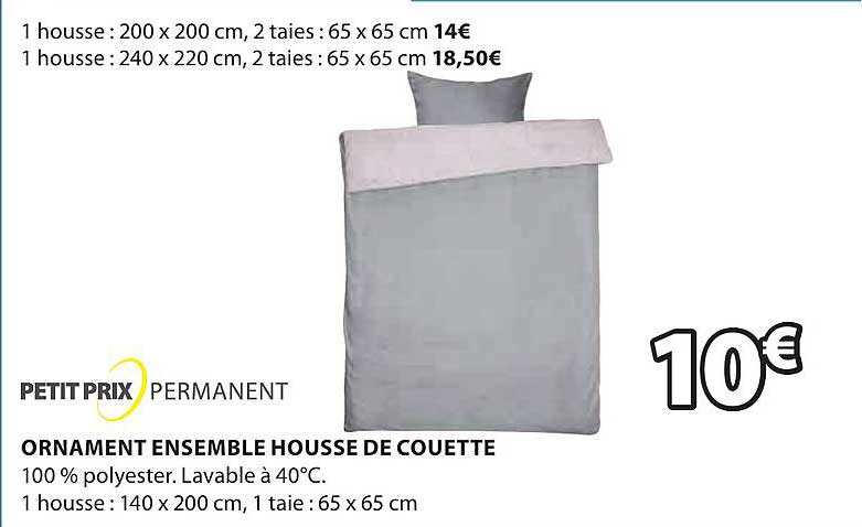 Ornament Ensemble Housse De Couette