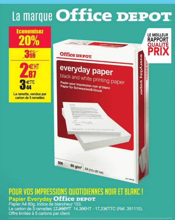 papier everyday office depot