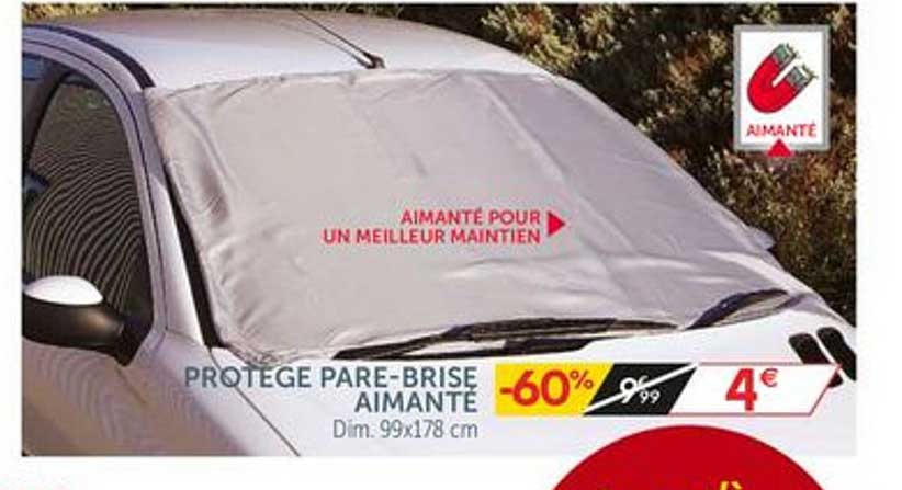 protège pare-brise aimanté