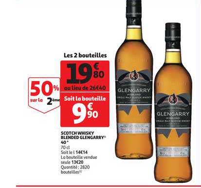 Scotch Whisky Blended Glengarry