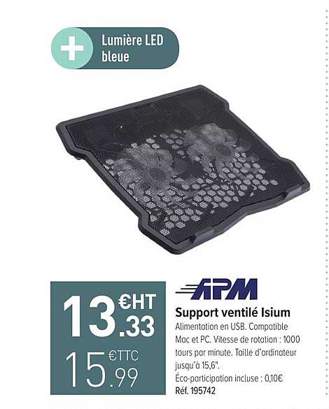 Support Ventilé Isium Apm