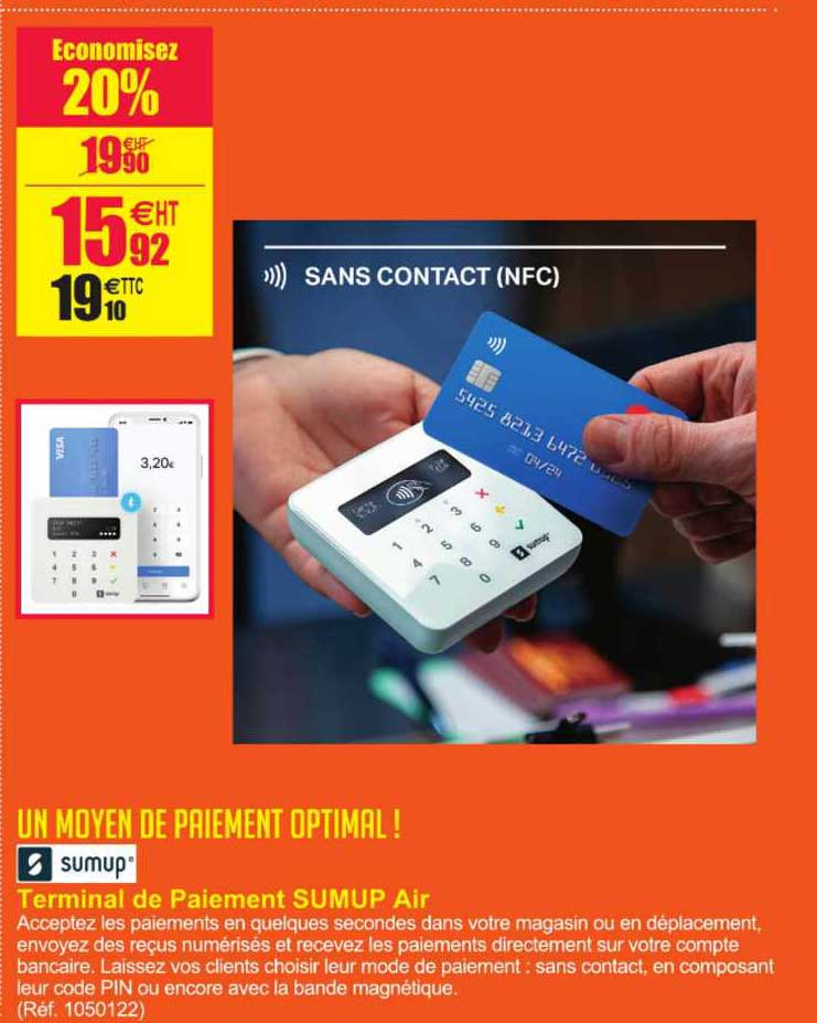 terminal de paiment sumup air