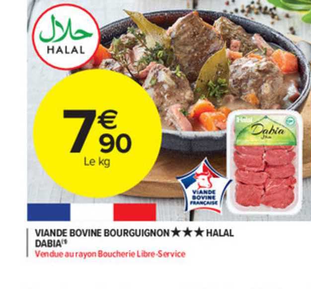 Viande Bovine Bourguignon Dabia