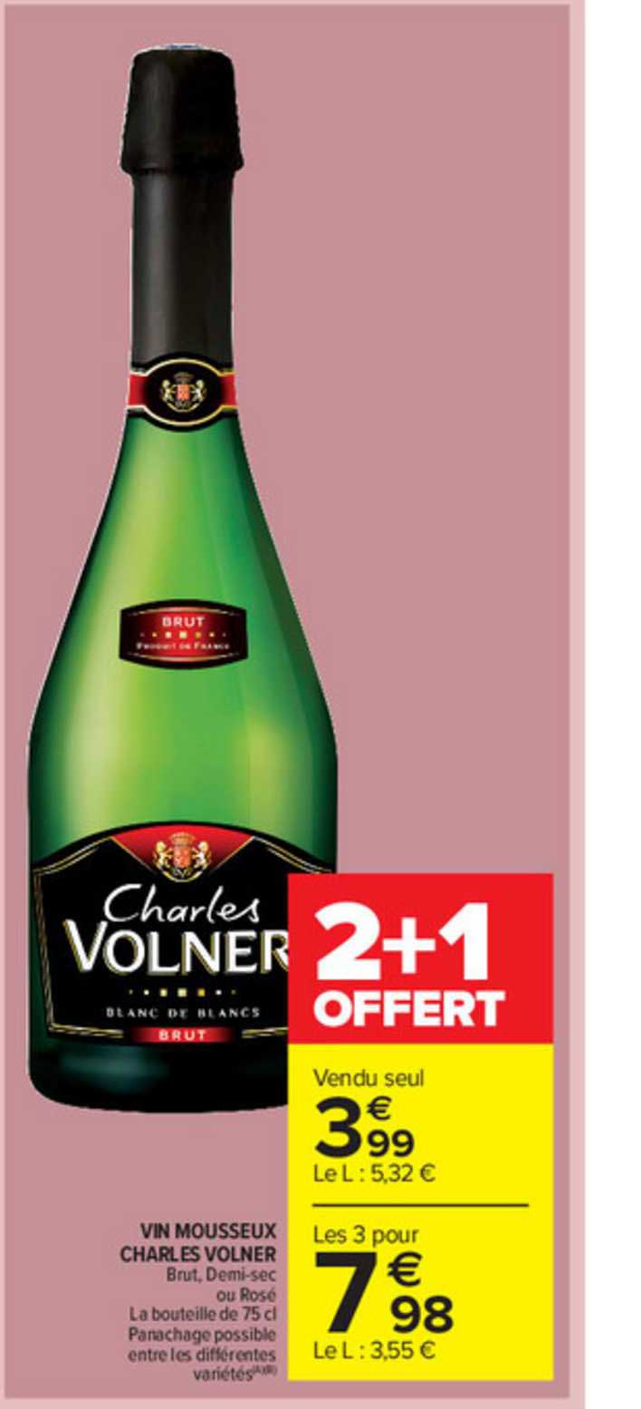 vin mousseux charles volner