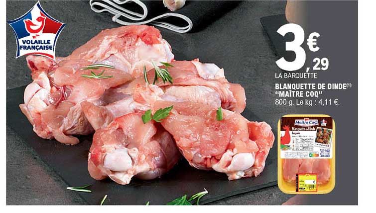 blanquette de dinde "maître coq"