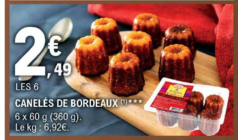 Canelés De Bordeaux
