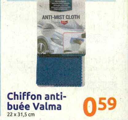 chiffon anti-buée valma