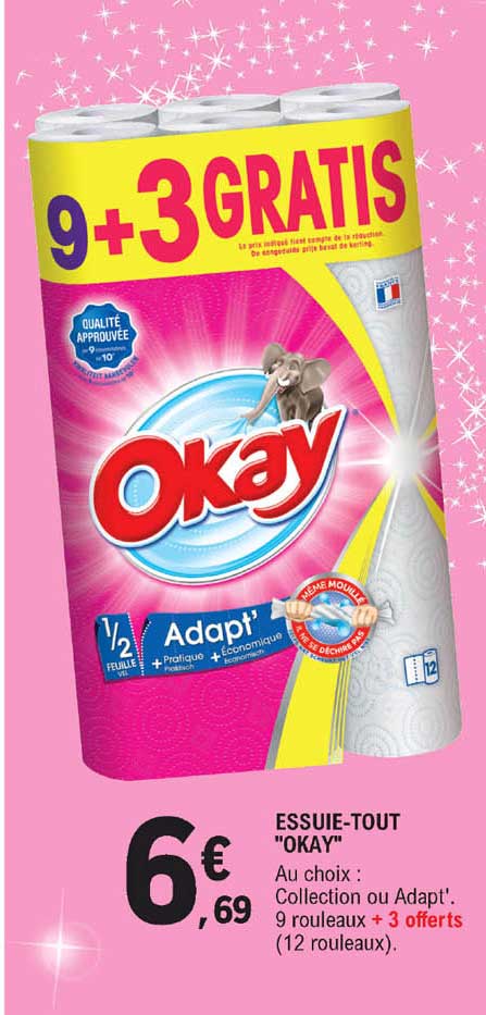 essuie-tout "okay"