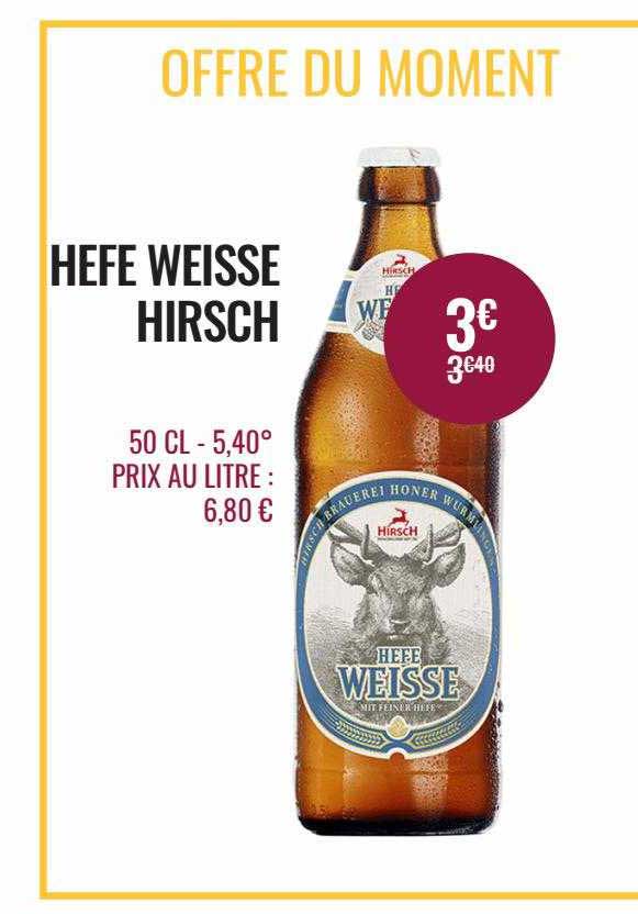 hefe weisse hirsch