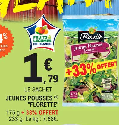 Jeunes Pousses "florette"