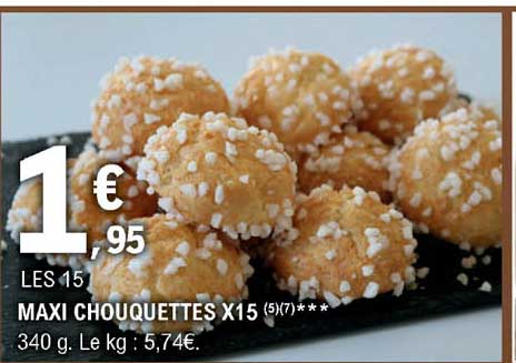 Maxi Chouquettes X15 ***