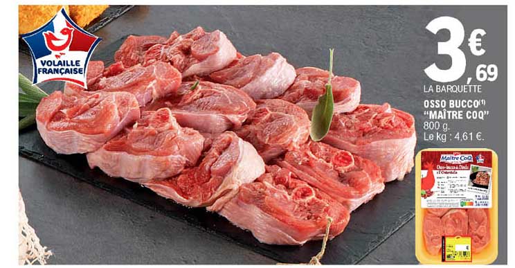 osso bucco "maître coq"