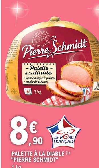 palette à la diable "pierre schmidt"