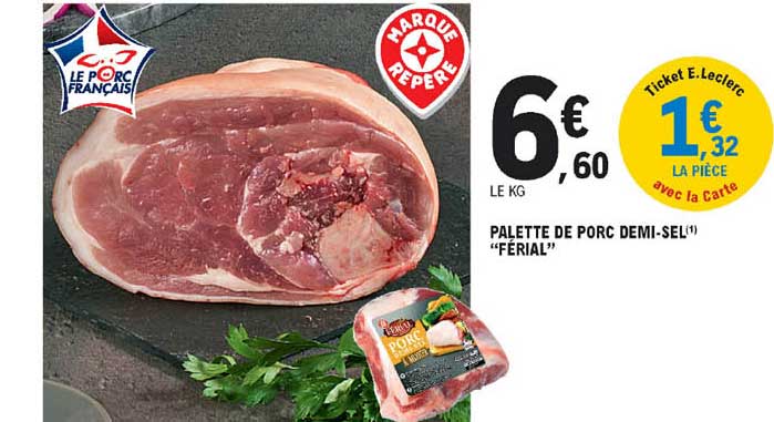 palette de porc demi-sel "férial"