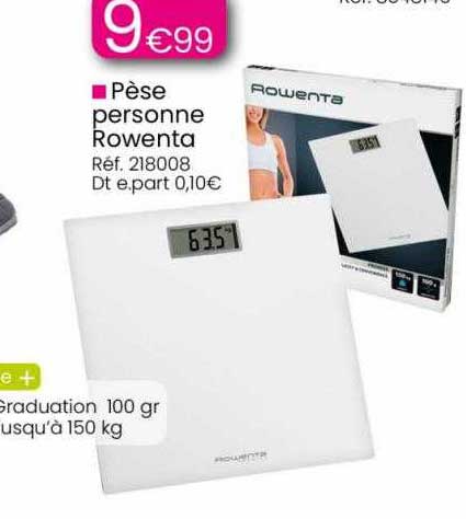 pèse personne rowenta