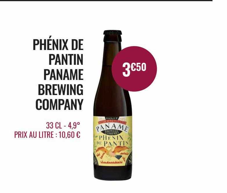 phénix de pantin paname brewing company