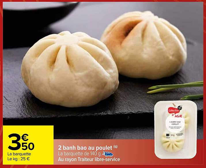2 banh bao au poulet